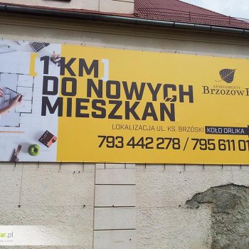 Banery wielkoformatowe, duże formaty