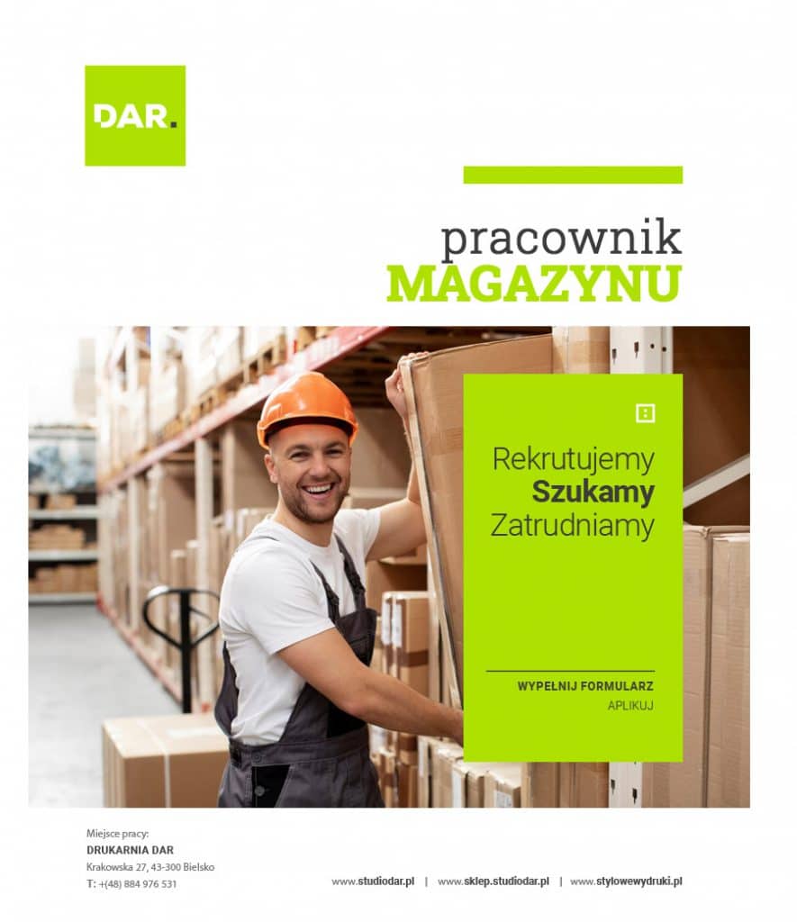 rekrutacja magazynier 2025